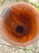 vase en bois d'olivier