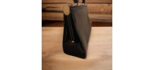 Sac noir Duvelleroy vernis 