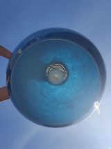 Lustre suspension vintage en verre Peill et Putzler