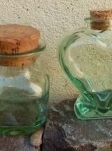 trio de bocaux en verre
