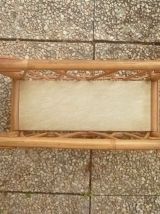 porte revue , rosier , rotin , vintage