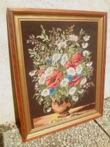 Tableau point de croix vintage