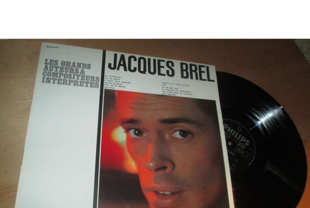 JACQUES BREL les grands auteurs &amp;.. PHILIPS Lp