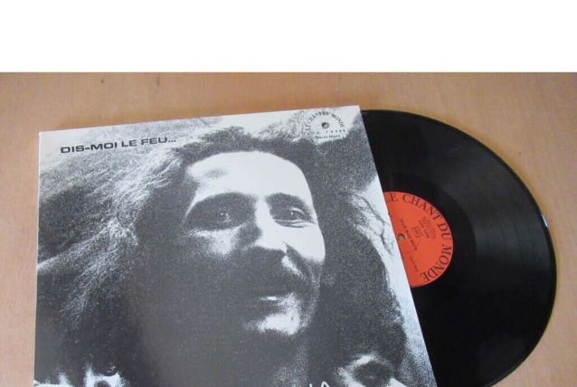 JEAN MAX BRUA dis moi le feu LE CHANT DU MONDE Lp