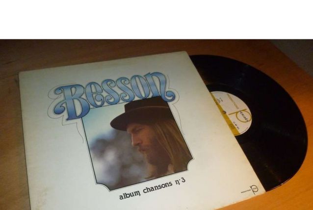 CLAUDE BESSON album chanson no 3 - CHANSON FOLK PERIDES Lp 1
