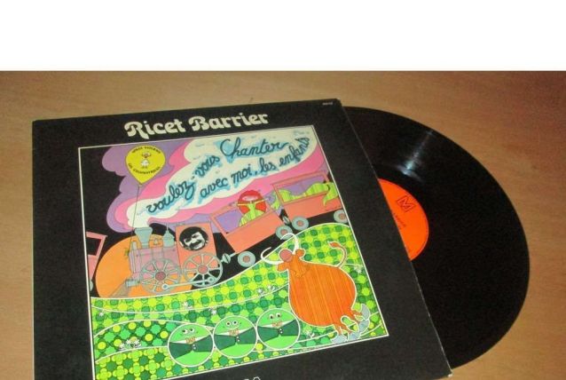 RICET BARRIER voulez-vous chanter avec moi, les enfants Lp