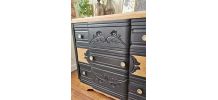Commode Art Déco noire