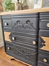 Commode Art Déco noire