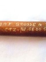 tire bouchon publicitaire BOF Grosse et fils METZ, vintage