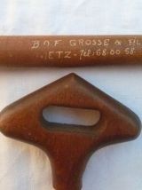 tire bouchon publicitaire BOF Grosse et fils METZ, vintage