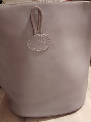 SAC SEAU LONGCHAMP CUIR