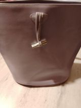 SAC SEAU LONGCHAMP CUIR
