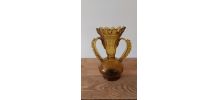 Vase vintage verre soufflé Gordiola