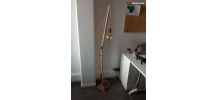 Lampe en bois faite main Ampoule type Edison