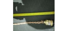 Lustre/plafonnier bois joug de boeuf customise