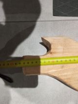 Lustre/plafonnier bois joug de boeuf customise