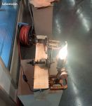 Lampe en pieces velo decoration industrielle Aventurier/expl