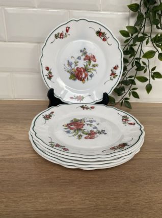 Set de 6 assiettes à dessert Arcopal Ronsard