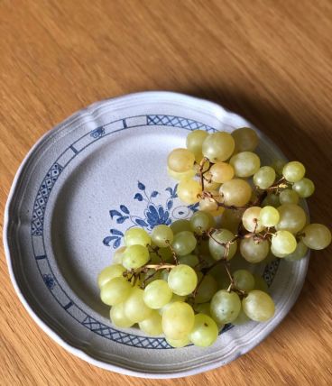 Assiette en grès Sars Poteries Maine 