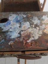 Grand chevalet peinture campagne pieds compas SGDG 