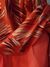 Superbe robe rouge vintage t40