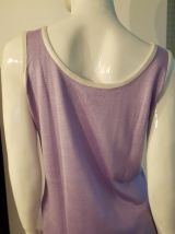 Pull débardeur violet t42