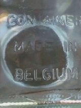 Bocal en verre  translucide, vintage
