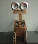 Figurine statue DIY Wall E materiaux recuperation