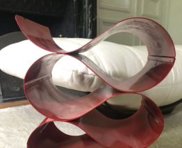 PORTE BOUTEILLE. METAL. 70'S-80'S