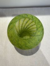 Vase en pâte de verre