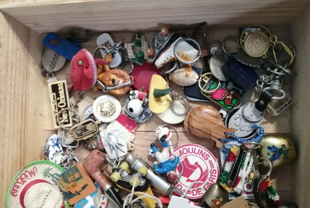 collection porte-clés anciens divers