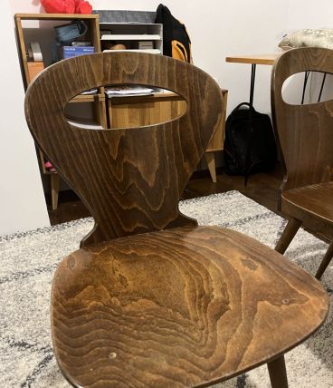 4 Chaises baumann fourmi