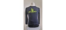 ✅  T-shirt Vintage avec Flocage Fluo