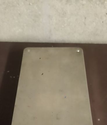  Boite pour instruments chirurgicaux en inox.