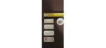 Lot d'anciens têts (coupelles)de laboratoire de chimie
