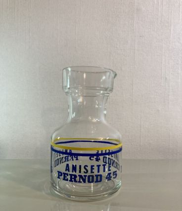 carafe PERNOD 45 en verre