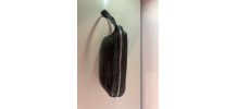 Petite sacoche de main pour homme en cuir