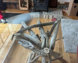 Table en bois, flotté