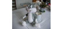 Peluche BUGS BUNNY Looney Tunes