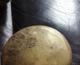 Cendrier en bronze taittinger