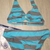 Maillot de bain 2 pièces dos nu femme fille taille 32 14ans