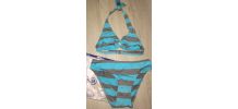 Maillot de bain 2 pièces dos nu femme fille taille 32 14ans