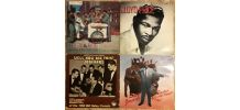 Lot de quatre vinyles 33t Rock'n'Roll 50s 