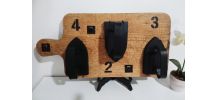 PORTE-MANTEAUX 3 PATÈRES STYLE ATELIER DIY