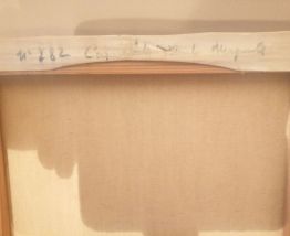 Tableau Signé guy carton(1972)