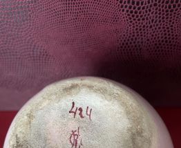 Vase boule signé Roger Colas Clamecy