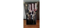 2 grands verres Cristal d'Arques Boîte origine
