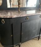 Meuble ancien, 2 corps en bois de merisier 