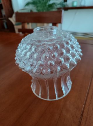 Suspension vintage en verre