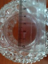 Suspension vintage en verre